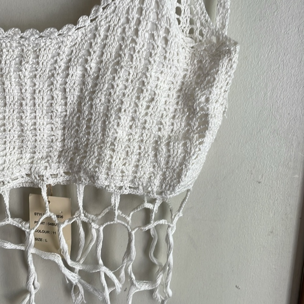 Raga Earth Child Crochet Knit Top - Picture 4 of 12